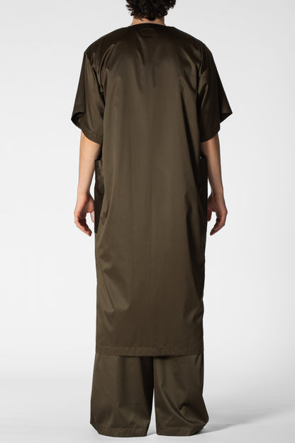 SAMUE TUNIC - Black/Olive/Ocra Newlife